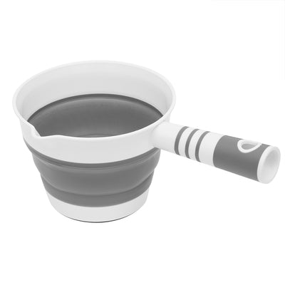 1 of 4:Home Basics Collapsible Ladle, Grey 