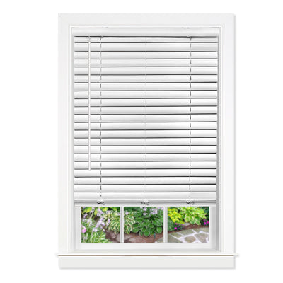 2 of 3:Cordless GII Luna 2 Vinyl Venetian Blind 30x64 - White 