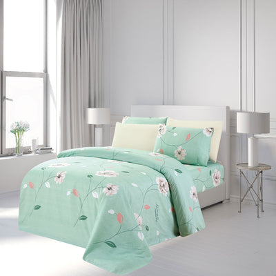 4 of 4:Premius Claire Premium Luxurious Wrinkle-Free Microfiber Sheet Set 