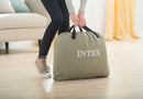 2 of 2:Matelas gonflable surélevé Intex Twin Dura-Beam Pillow Rest avec pompe interne 