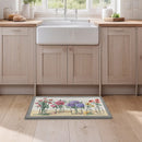 4 of 6:Tapis de cuisine décoratif anti-fatigue Boho Garden Bloom, 18 x 30 pouces 