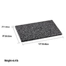 14 of 14:Home Basics Tabla de cortar de granito, negra, 8 x 12 pulgadas 