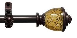 1 of 1:Camino Decorative Rod & Finial Lincroft 28-48 