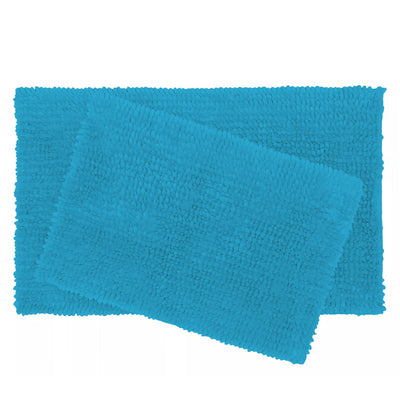 10 of 11:Ensemble de 2 tapis de bain en chenille Premius Chicago, 50 x 81 cm, 43 x 61 cm 
