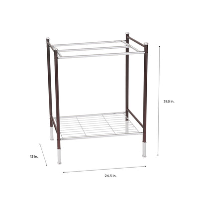 3 of 4:Porte-serviettes sur pied Neu Home Duplex Line 