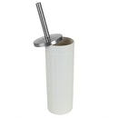 3 of 4:Escobilla de Baño de Acero Marfil Repujado Home Basics 