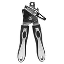 1 of 3:Home Basics Stainless Steel Can Opener with Easy Grip Handle 
