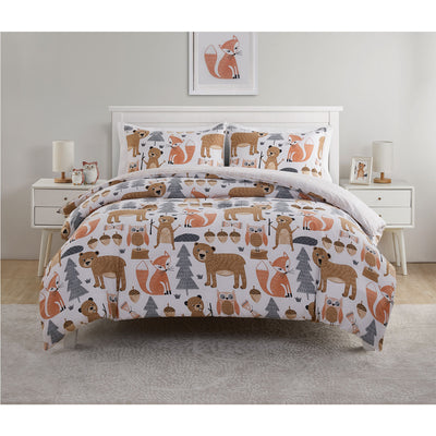 1 of 8:Parure de lit réversible VCNY Home Little Campers 