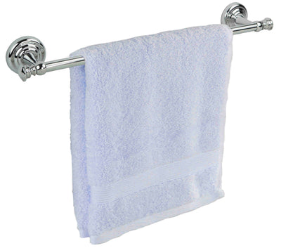 1 of 4:Porte-serviettes mural en acier chromé Home Basics 