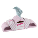 1 of 4:Simplify Kids 25 Pack Velvet Hangers in Blush 