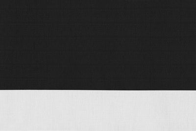 4 of 4:Rideau à passe-tringle Darcy - 52 x 84 - Noir/Blanc 
