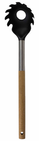 1 of 4:Home Basics Winchester Collection Scratch-Resistant Rubber Pasta Server, Natural 