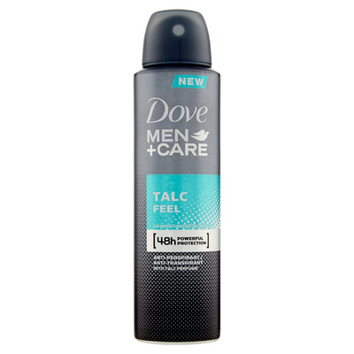 1 of 4:Dove Men Care Desodorante antitranspirante en spray, sensación de talco, 150 ml 