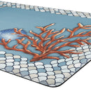 3 of 6:Tapis de sol décoratif anti-fatigue Achim Coastal, bleu, 45 x 76 cm 