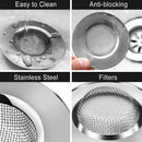 2 of 4:PREMIUS Stainless Steel Sink Strainer, 2.8 Inches 