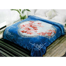 1 of 15:Couverture en microvison HIYOKO Floral Dream, Queen 
