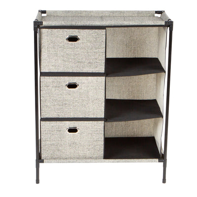 1 of 4:Organiseur de rangement Simplify 6 grilles noir 