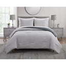 1 of 5:VCNY Solid Soft Wash Comforter Set 