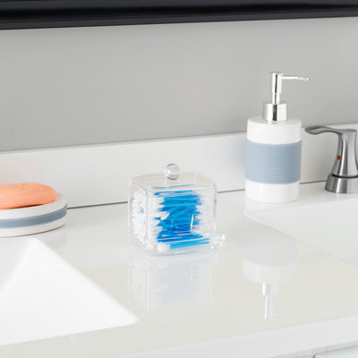 2 of 3:Porte-coton-tige Home Basics 