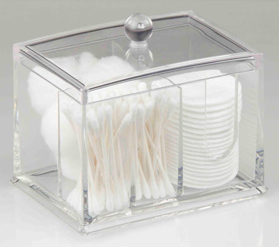 2 of 6:Organizador de cosméticos Home Basics, transparente 