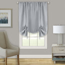 1 of 4:Darcy Window Curtain Tie Up Shade - 58x63 - Grey 