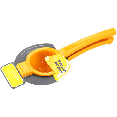 1 of 1:Premius Hand Press Aluminum Lemon Juicer, Yellow 