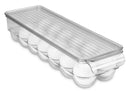 1 of 3:Home Basics 14 Egg Holder Fridge Bin 