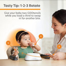 3 of 4:NumNum Starter Baby Bowl and Spoons Set, etapa 1 y 2, a partir de 6 meses 