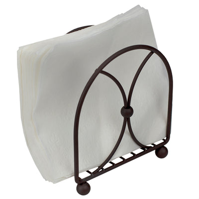 3 of 5:Home Basics Arbor Collection - Servilletero, bronce aceitado 