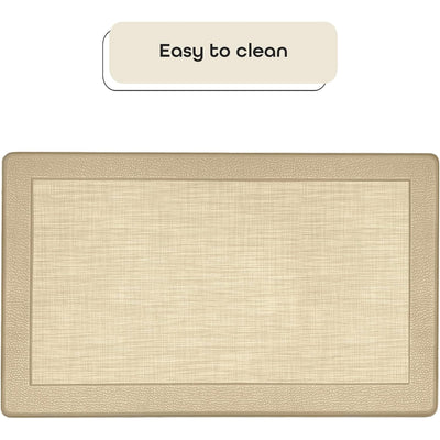 6 of 19:Clarke Non-Slip Woven Border Anti Fatigue Mat, 18x30 Inches 