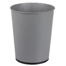 1 of 4:Home Basics Contenedor de basura con parte superior abierta, color gris diamante, 8 litros, (9,5