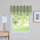 1 of 2:Cenefa de cortina para ventana Dakota - 58x14 - Verde 