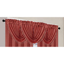 5 of 12:Dawson Solid Textured Jacquard Rod Pocket Window Panel and Valance Treatment, All Sold Separately 