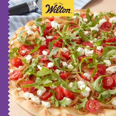 2 of 6:Wilton Perfect Result Premium Non-Stick Pizza Slider Pan, 14 Inches 