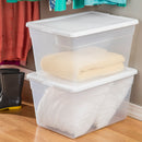 1 of 1:Caja de almacenamiento Sterilite de 56 cuartos / 53 litros 