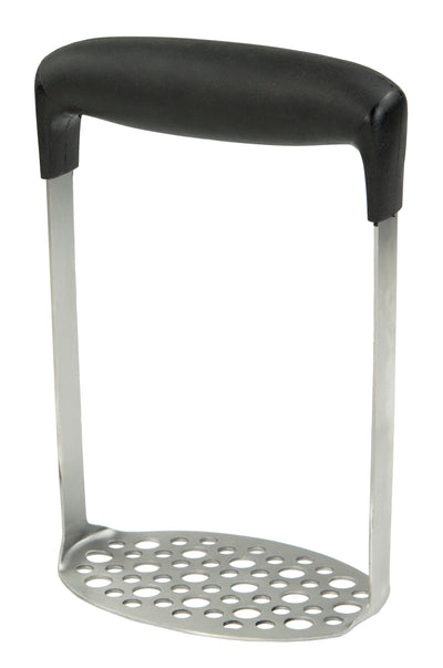1 of 3:Presse-purée Home Basics en acier inoxydable, argenté 