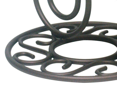 3 of 5:Home Basics Scroll Collection Banana Tree, Bronze 