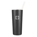 3 of 4:IRON °FLASK 6 Plastic Reusable Drinking Straws with Bendy Silicone Tips, 3 Cleaning Brushes & Travel Case, Clear 