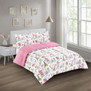 1 of 2:Parure de couette pour enfants Tour de Paris pour filles 
