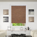 2 of 4:Store en jute sans cordons 41 x 72 cm, couleur cacao 