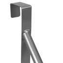 3 of 7:Home Basics Over The Door Closet Rod Rack, Silver, 17.75x10x10.15 Inches 