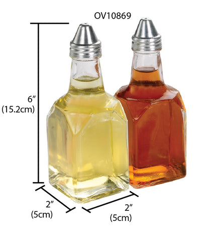 2 of 2:Home Basics Oil and Vinegar Bottle 