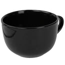 3 of 6:Home Basics 22 oz. Jumbo Ceramic Mug, Black 