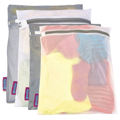 12 of 15:Woolite 4 Pack Active wear Wash Bag Set 