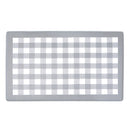 1 of 2:Achim - Tapete antifatiga decorativo a cuadros de búfalo, gris, 18.0 x 30.0 in 