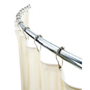 1 of 2:Bath Bliss Curved Shower Rod in Chrome 