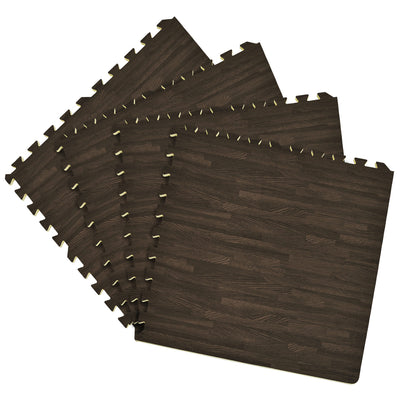 34 of 39:Interlocking Foam 24x24 Anti Fatigue Floor Tiles, 4 Tiles Per Pack, 16 Sq. Ft. 