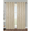 6 of 11:Panel de ventana con ojales para oscurecer la habitación Mabel Damask, 54 x 84 pulgadas 