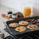 2 of 3:Nordic Ware 2 Burner High Sides Griddle with Handles, 11x18 Inches 
