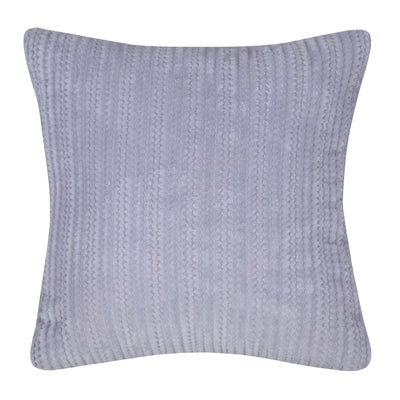 3 of 6:Daphne Ribbed Textured Decorative Throw Pillow, 20x20 Inches 